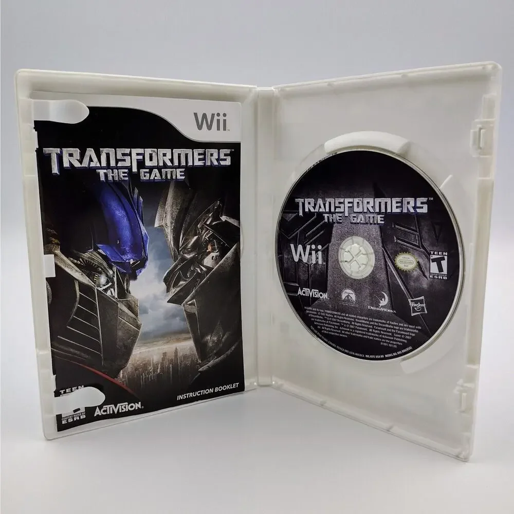 Wii 6 Game Lot Transformers Spy Games Just Dance Snowboarding PBR Amazing Race